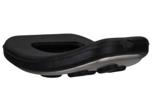 Ford Mustang Pedal Cover Kit - Ford Racing - Aluminum and Urethane Special Edition - Brushed Aluminum - `94-`02